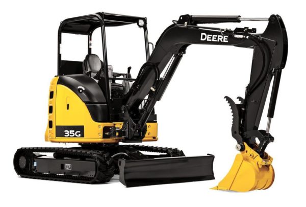 Deere Excavator 35G Front